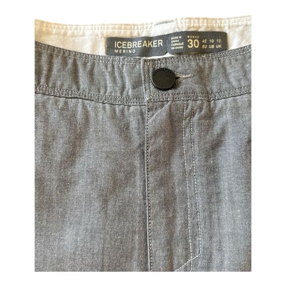 Icebreaker Merino Destiny Skirt Size 30 Wool Blend Womens Gray Heather NWT’s - Picture 5 of 13